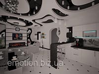 современный дизайн интерьера дома
