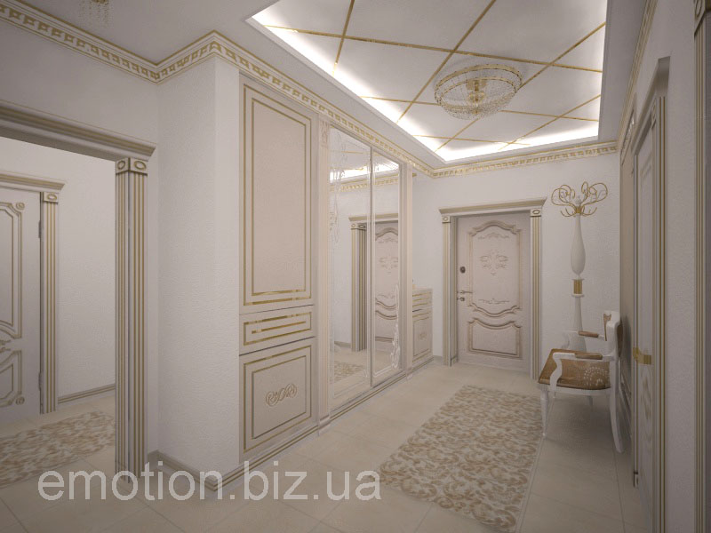 классический интерьер для частного дома