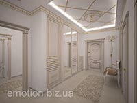 прихожая в классическом стиле