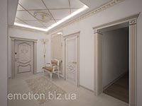 классический интерьера прихожей