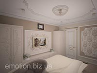 кофейные оттенки в классическом интерьере
