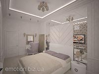шикарный дизайн интерьера спальни