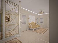 дизайн интерьера прихожей в классическом стиле